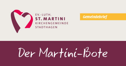 Titelbild des Gemeindebriefs "Martini Bote" der Ev.-luth. St.-Martini-Kirchengemeinde Stadthagen
