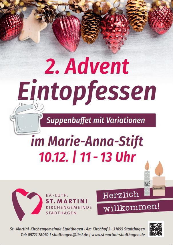 Eintopfessen bei Martini