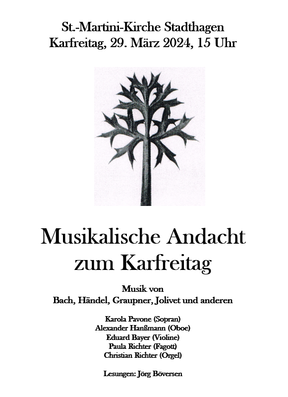 Musik am Karfreitag