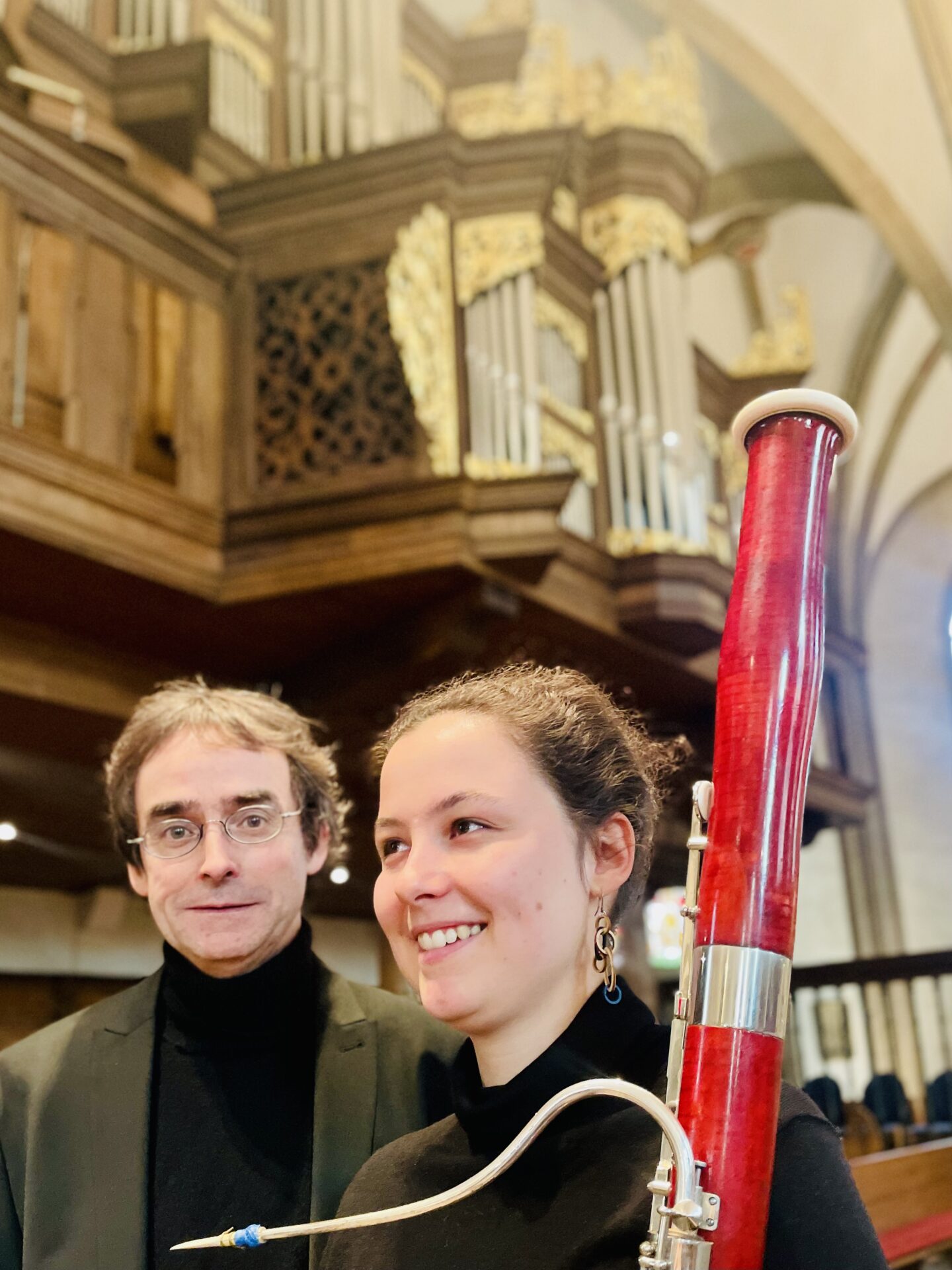 Fagott und Orgel beim 18. Orgelsommer in St. Martini