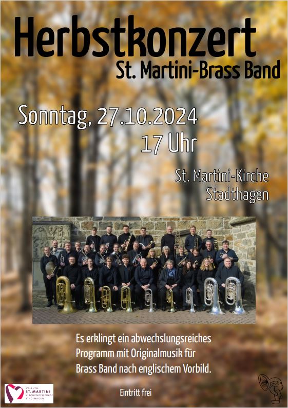 Herbstkonzert der St. Martini Brass Band