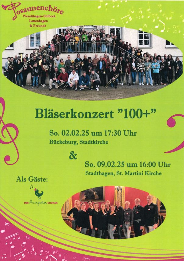 Bläserkonzert "100+"