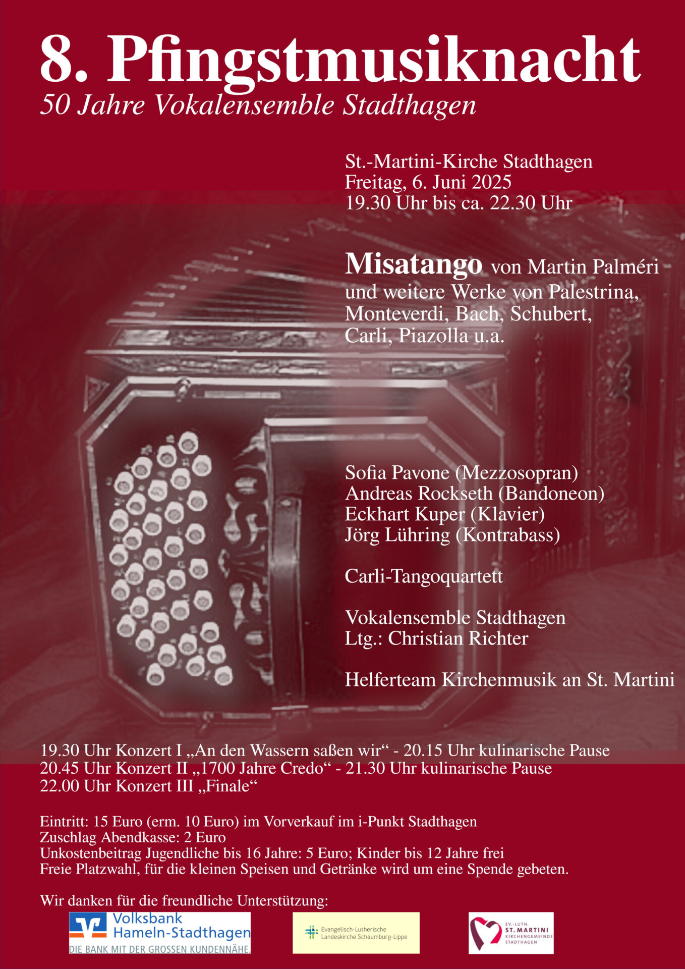 Pfingstmusiknacht - Tangomesse und mehr
