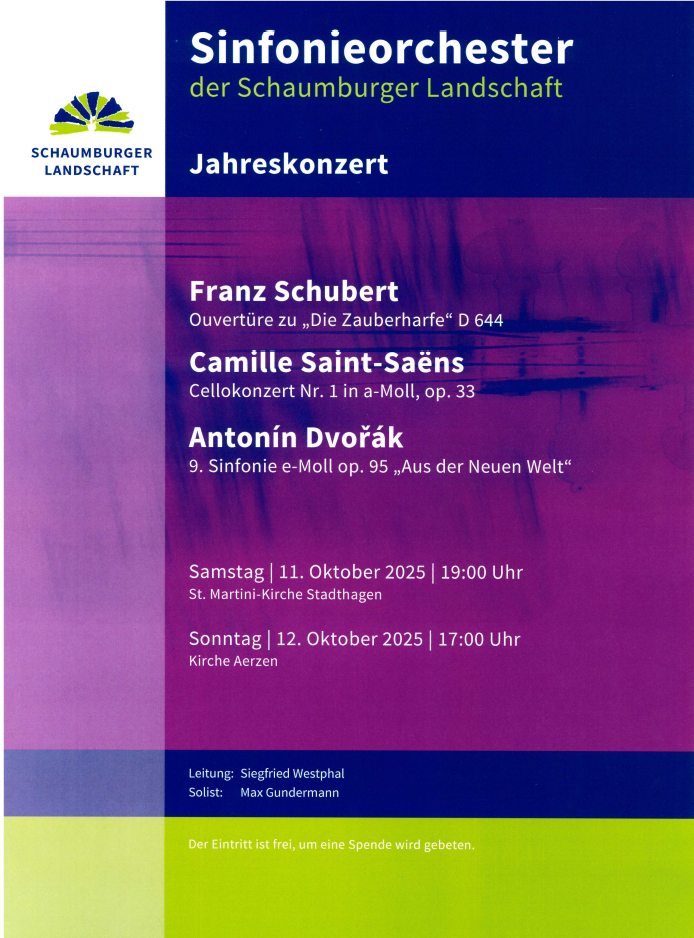 Sinfonieorchester der Schaumburger Landschaft zu Gast in St. Martini