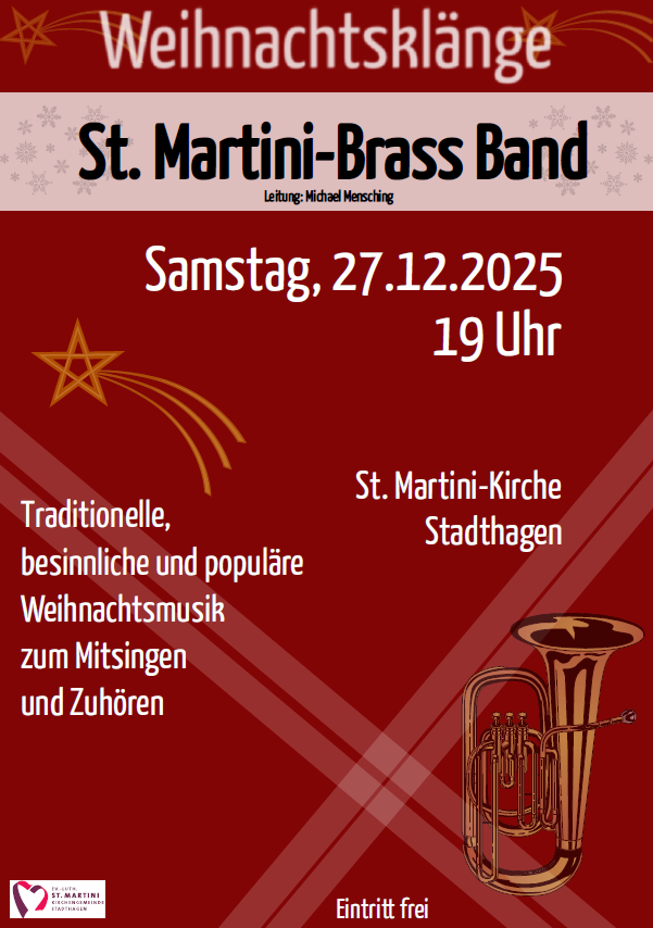 Weihnachtsklänge - St. Martini Brass Band