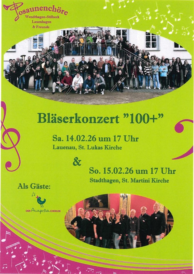 Bläserkonzert "100+"
