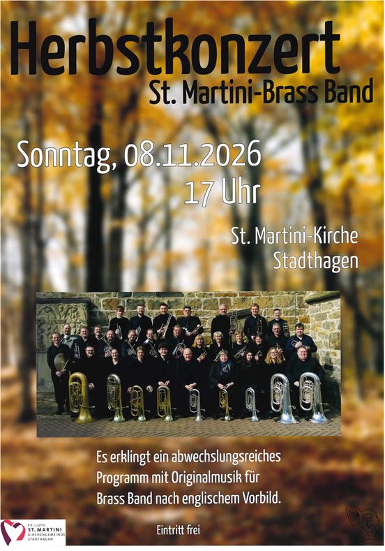 Herbstkonzert der St.-Martini-Brass Band